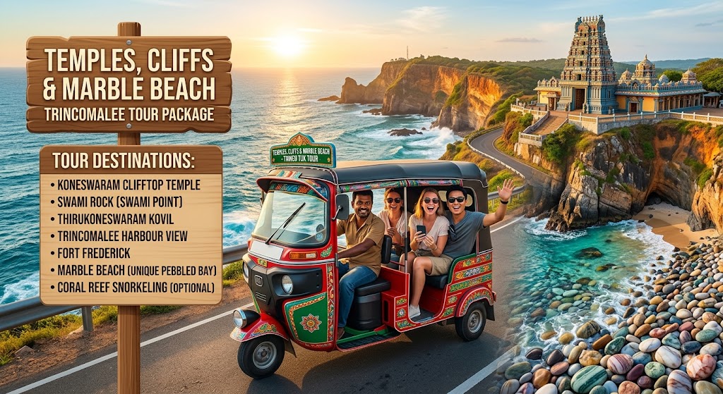 Temples, Cliffs and Marble Beach